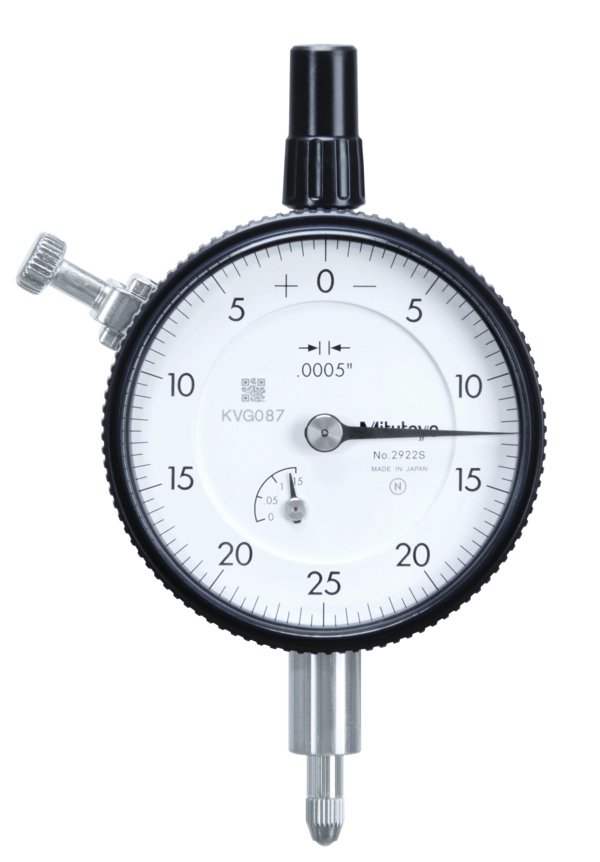 Dial Gauge, Flat Back, ANSI/AGD Type 0,125", 0,0005", Nr. 2922AB Produktbild img2 L