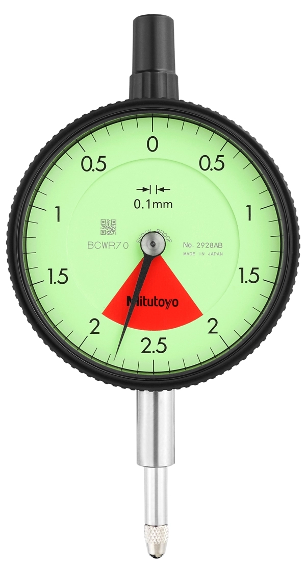 Messuhr, flache Rückwand, ISO Ausführung 2, Nr. 2928AB Produktbild img1 L