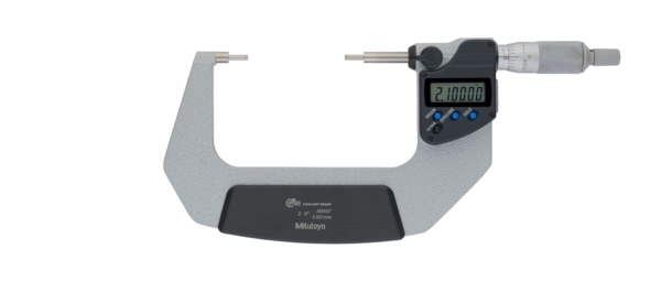 Digitale Bügelmessschraube IP65 Zoll/Metric, 2-3", 3 mm Messfläche Produktbild img1 L