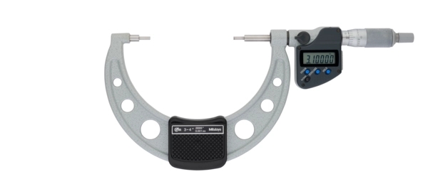 Digitale Bügelmessschraube IP65 Zoll/Metric, 3-4", 3 mm Messfläche Produktbild img1 L