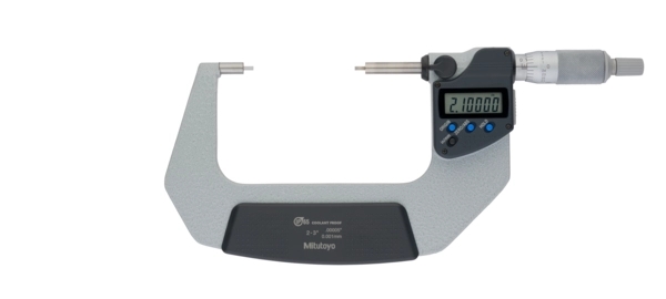 Digitale Bügelmessschraube IP65 Zoll/Metric, 2-3", 2 mm Messfläche Produktbild img1 L