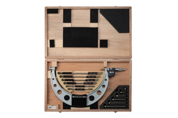 Digitale Bügelmessschraube 150-300 mm, IP65, inkl. 6 Ambosse Produktbild img3 L