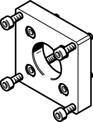 EAMF-A-28B-40A Motorflansch Produktbild img1 L