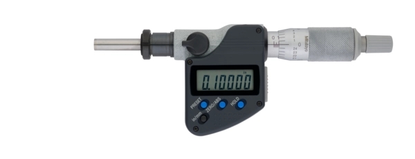 Digitale Einbaumessschraube IP65 0-1", Digimatic, Spannmutter, 0,5" Schaft Produktbild img1 L