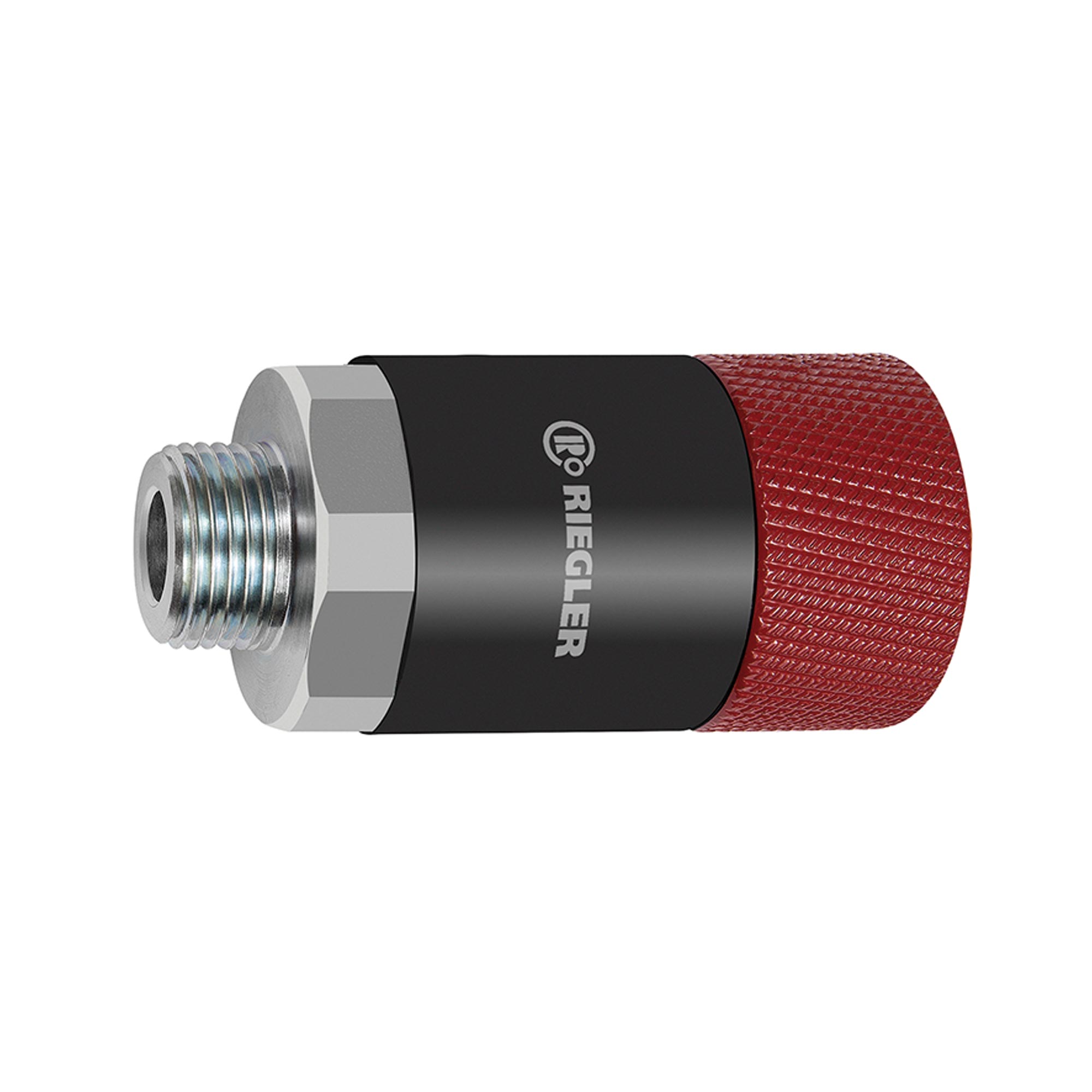 Dreh-Sicherheitskupplung NW 11, ISO 6150 C, Stahl, G 3/8 AG Produktbild img1 L