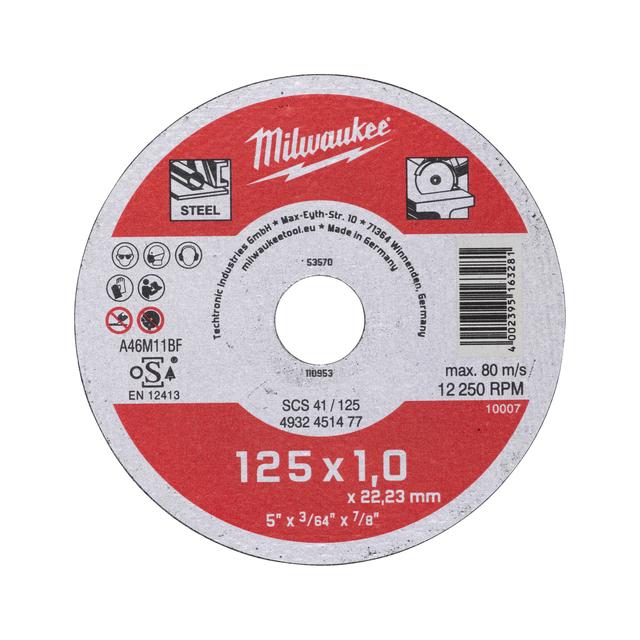 METALLTRENNSCHEIBE 125X1 MM CONTR. Produktbild img1 L