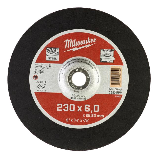 SCHRUPPSCHEIBE 230X6 MM CONTRACTOR Produktbild img1 L