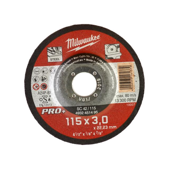 METALLTRENNSCHEIBE 115X3 MM GEKR. PRO+ Produktbild img1 L