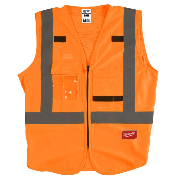 WARNSCHUTZWESTE ORANGE 2XL/3XL Produktbild img1 L