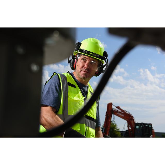 BOLT 100 SCHUTZHELM UNBELÜFTET, HI-VIS Produktbild img3 L