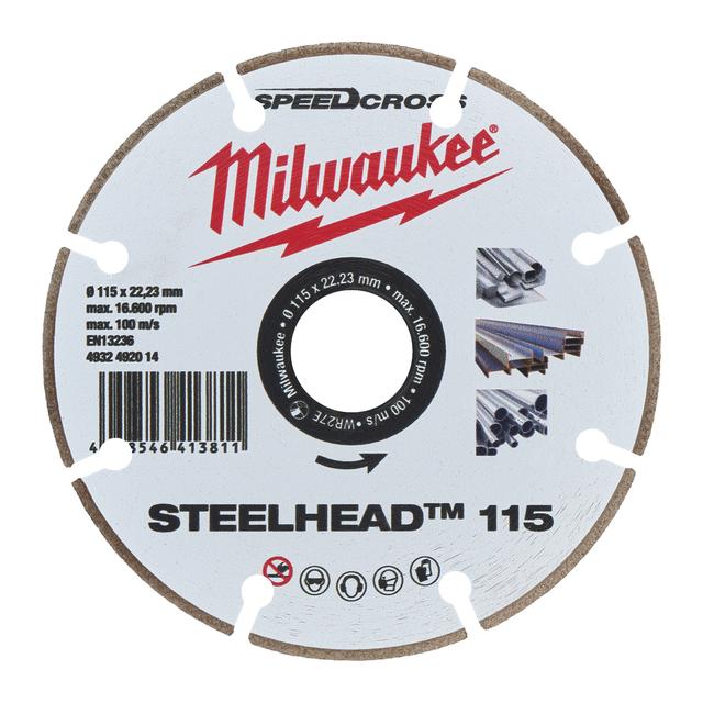 DIAMANT-TRENNSCHEIBE DH STEELHEAD 115 Produktbild img2 L