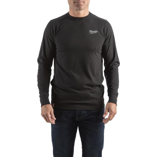 HTLSBL-XXL HYBRID-SHIRT LANG SCHWARZ Produktbild img3 L