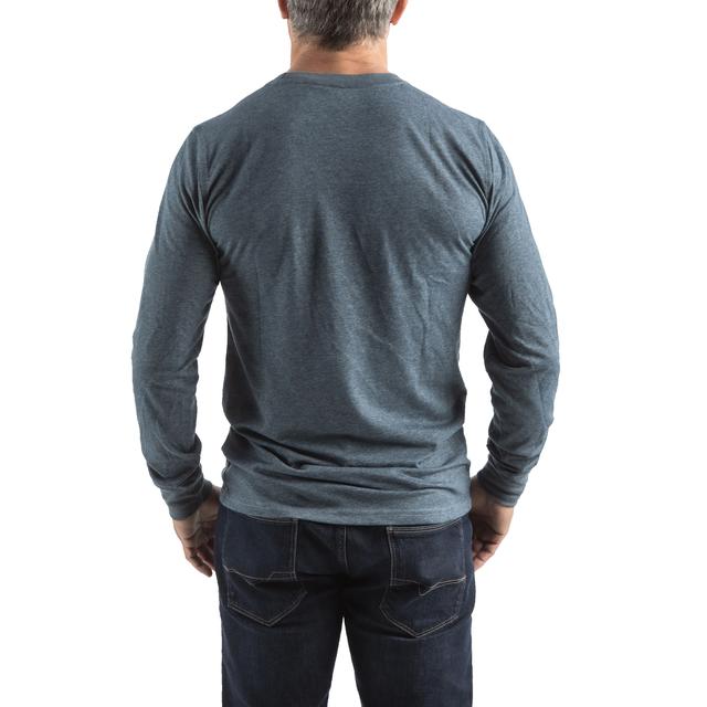 HTLSBLU-S HYBRID-SHIRT LANG BLAU Produktbild img1 L