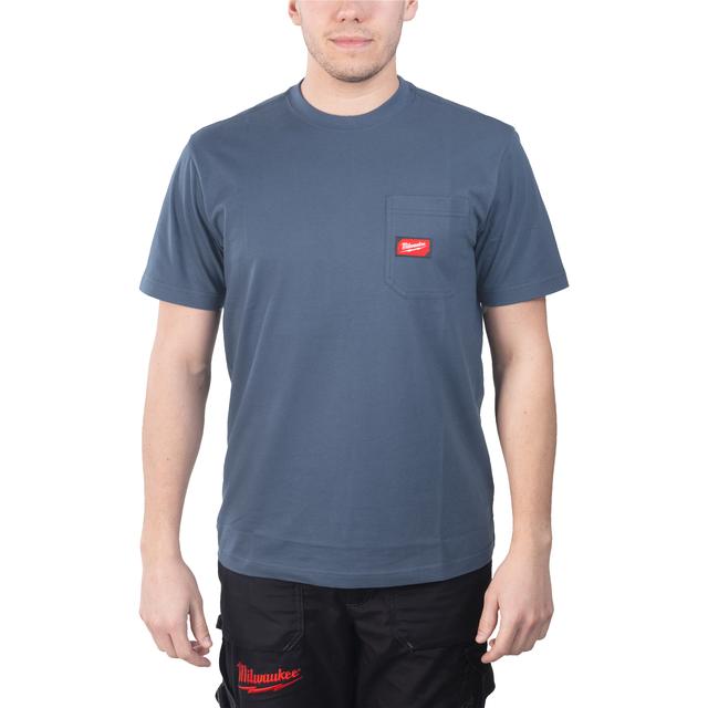 WTSSBLU-XXL ARBEITS-T-SHIRT BLAU Produktbild img3 L