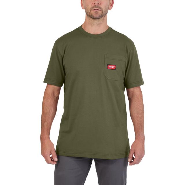 WTSSGN-XL ARBEITS-T-SHIRT GRÜN Produktbild img1 L