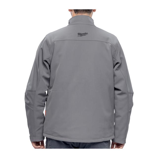 M12HJGR6-0(S) HEATED JACKET GREY Produktbild img3 L