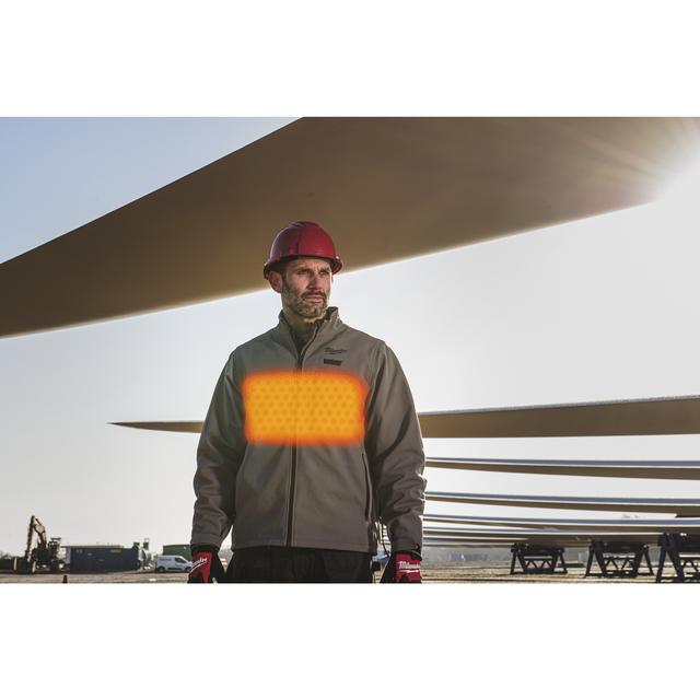 M12HJGR6-0(XL) HEATED JACKET GREY Produktbild img6 L
