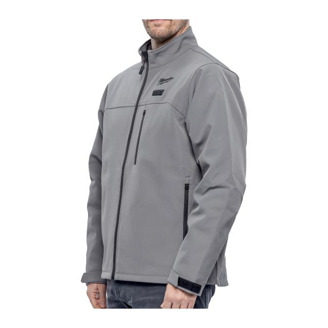 M12HJGR6-0(XL) HEATED JACKET GREY Produktbild img2 L