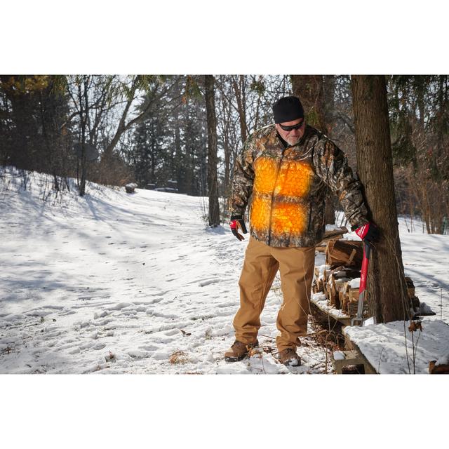 M12HJCAMO7-0(L) HEATED JACKET CAMO  Produktbild img2 L