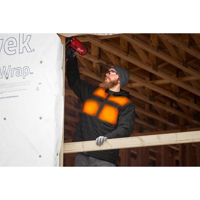 M12HPJBL3-0(S) HEATED JACKET BLACK Produktbild img4 L