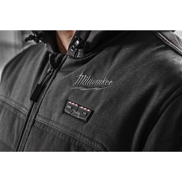 M12HPJBL3-0(XXL) HEATED JACKET BLACK  Produktbild img2 L
