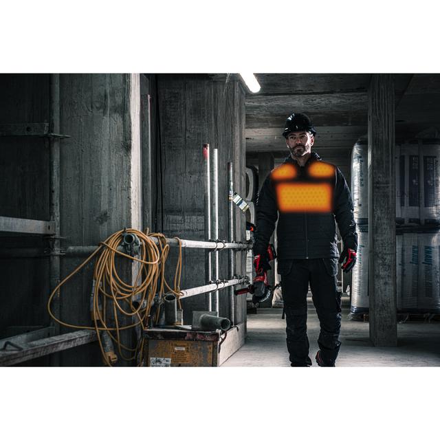 M12HPJBL3-0(XXL) HEATED JACKET BLACK  Produktbild img5 L