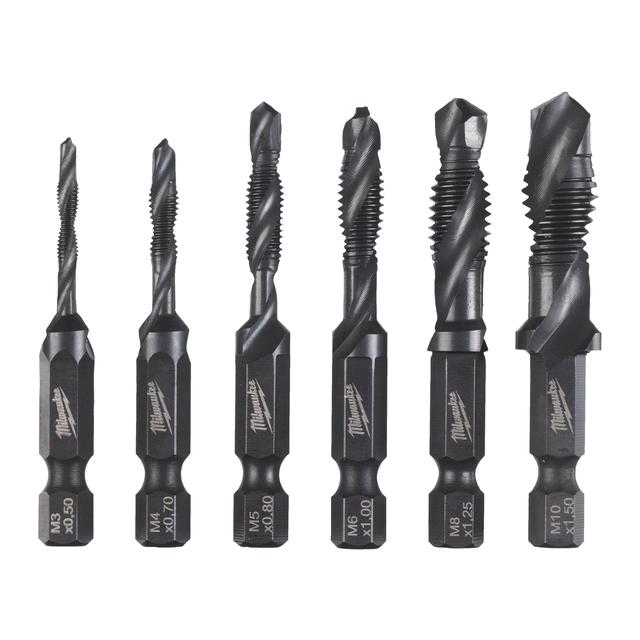 KOMBI-GEWINDEBOHRER HSS-G SWAVE SET(6PC) Produktbild img2 L