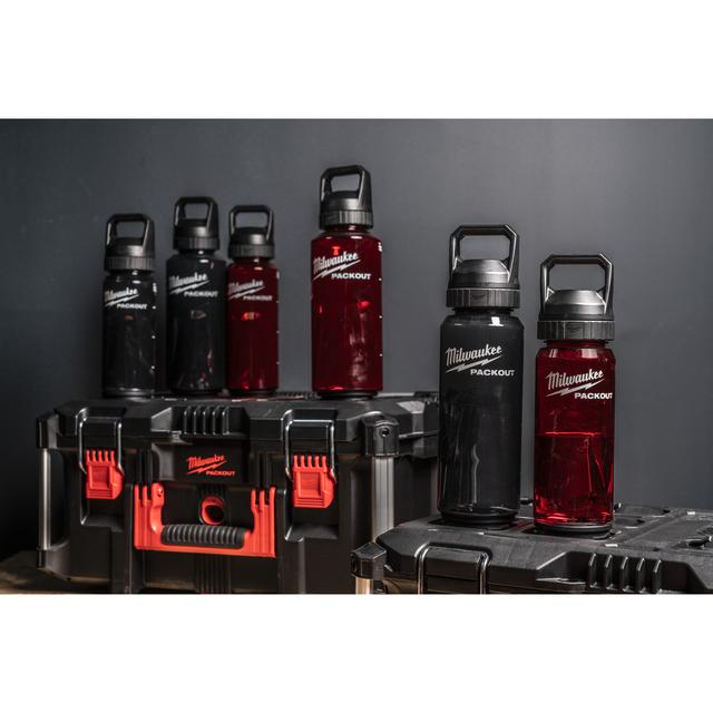 KUNSTSTOFFTRINKFLASCHEN 1005ML ROT  Produktbild img2 L