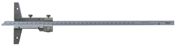 Nonius Tiefenmessschieber, 0-300mm, Feineinstellung, 0,02mm, Metrisch N Produktbild img1 L