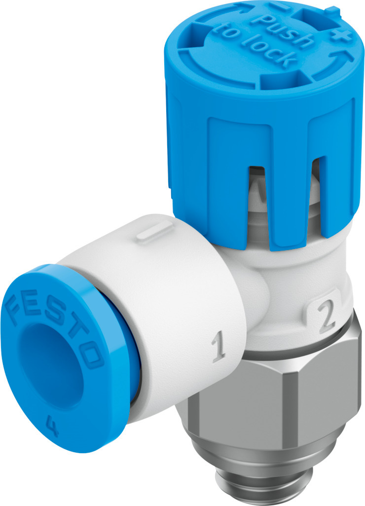 VFOE-LE-T-M5-Q4 Drossel-Rückschlagventil Produktbild img1 L
