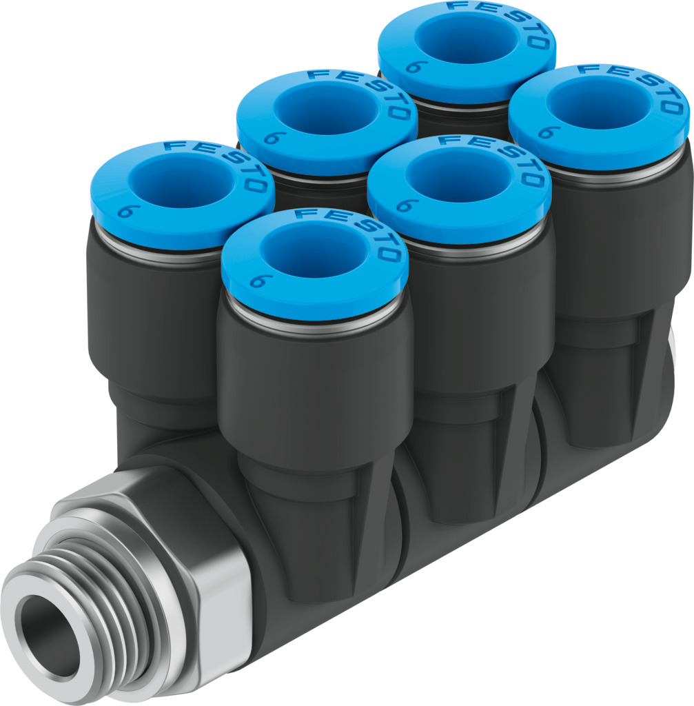 QSLV6-G3/8-10 Mehrfachverteiler Produktbild img1 L
