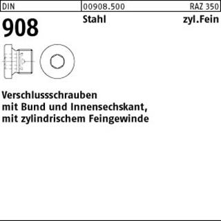 DIN 908 Stahl M 42 x 1,5 VE=S Produktbild img1 L