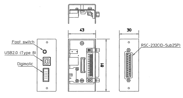 RS232C/USB Interface, Nr. 06AET993 Produktbild img1 L