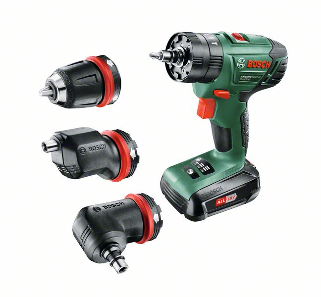 Akku-Zweig.-Schlagbohrschr. LI AdvancedImpact18 QuickSnap: 1 PBA 18 V 1,5 Ah W-A Produktbild img1 L