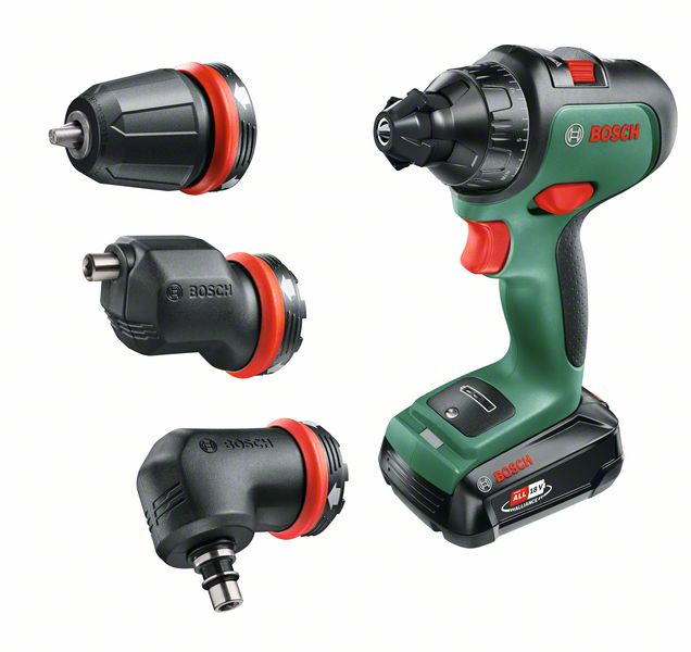 Akku-Zweigang-Bohrschrauber AdvancedDrill 18: 1x Akku, Winkel-/Exzenteraufsatz Produktbild img1 L