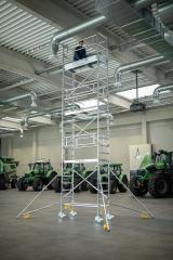 Rollgerüst m. Auslegern Plattform B1800xT750 mm Plattformhöhe 7,35 m Arbeitshöhe bis 9,35 m Produktbild img3 L