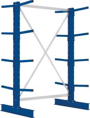 Kragarmregal META MULTISTRONG L IPE 120, Achsmaß 1330 mm, doppelseitig Produktbild img1 L