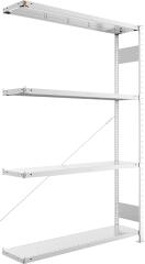 Steckregal META CLIP S3, Fachlast 230 kg, RAL 7035 lichtgrau Produktbild img14 L