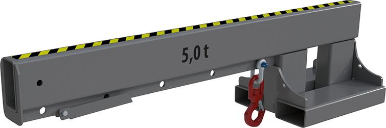 Teleskop-Lader KT-K 5,0 lackiert, Mausgrau 2000x500x520mm Produktbild img2 L