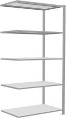 Steckregalsystem RAL 7035 lichtgrau, Fachlast 330 kg Produktbild img8 L