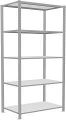 Steckregalsystem RAL 7035 lichtgrau, Fachlast 330 kg Produktbild img7 L