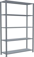 Großfach-Steckregal, verzinkt, Tragkraft 150 kg Produktbild img3 L