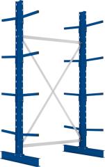 Kragarmregal META MULTISTRONG L IPE 120, Achsmaß 1330 mm, doppelseitig Produktbild img3 L