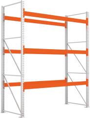 Komplettregal META MULTIPAL mit 4 Lagerebenen Produktbild img6 L