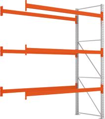 Komplettregal META MULTIPAL mit 4 Lagerebenen Produktbild img5 L