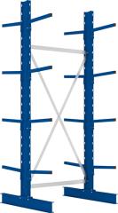 Kragarmregal META MULTISTRONG L IPE 120, Achsmaß 1030 mm, doppelseitig Produktbild img3 L
