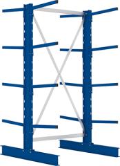 Kragarmregal META MULTISTRONG L IPE 120, doppelseitig Produktbild img1 L