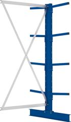 Kragarmregal META MULTISTRONG L IPE 120, Achsmaß 1030 mm, doppelseitig Produktbild img2 L