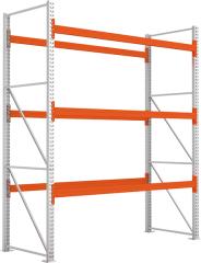 Komplettregal META MULTIPAL mit 4 Lagerebenen Produktbild img4 L