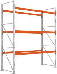 Komplettregal META MULTIPAL mit 4 Lagerebenen Produktbild img2 L